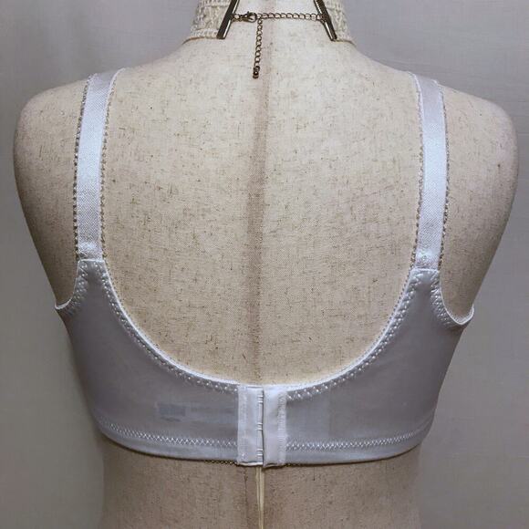 Bali NWT White Cool Comfort Bra Women 40B - Picture 5 of 11